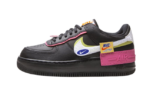 Nike Air Force 1 Shadow Removable Patches Black Pink (W)