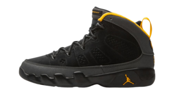 Jordan 9 Retro Dark Charcoal University Gold (PS)