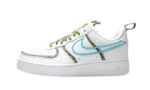 Nike Air Force 1 Low Worldwide White Blue Fury Volt