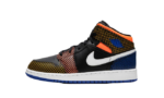 Jordan 1 Mid MMD Multi-Color Grid (GS)