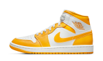 Jordan 1 Mid White University Gold (W)