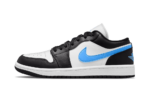 Jordan 1 Low Black University Blue White (W)