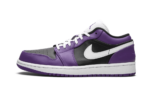 Jordan 1 Low Court Purple Black