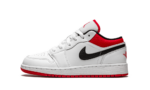 Jordan 1 Low White Gym Red (GS)