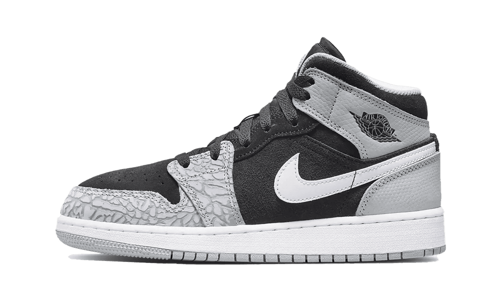 Jordan 1 Mid Elephant Print (GS)