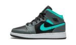 Jordan 1 Mid Grey Aqua (GS)