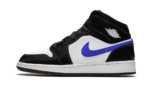 Jordan 1 Mid Black Racer Blue White (GS)