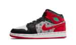 Jordan 1 Mid SE Ugly Christmas Sweater (GS)