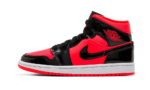 Jordan 1 Mid Hot Punch Black (W)