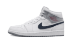 Jordan 1 Mid Paris White