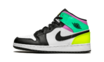 Jordan 1 Mid Pastel Black Toe (GS)