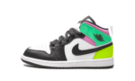 Jordan 1 Mid Pastel Black Toe (PS)