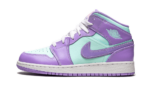 Jordan 1 Mid Purple Aqua (GS)