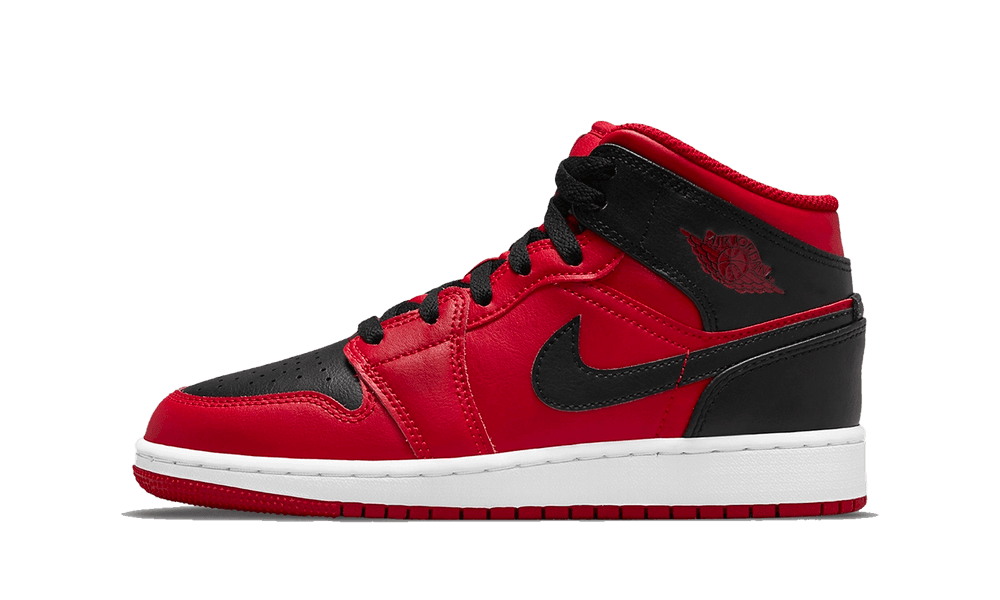 Jordan 1 Mid Reverse Bred (2021) (GS)