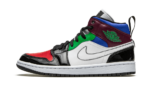 Jordan 1 Mid SE Black White Multi-Color (W)