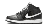 Jordan 1 Mid Black Speckle (GS)