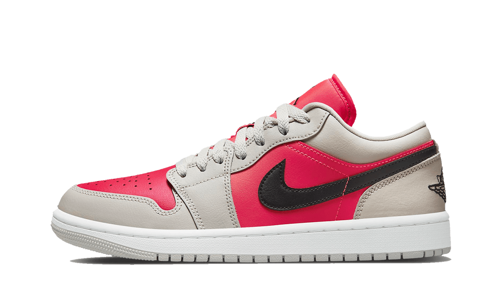 Jordan 1 Retro Low Light Iron Ore Siren Red (W)