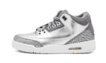 Jordan 3 Retro Premium Heiress Metallic Silver (GS)