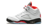 Jordan 5 Retro Fire Red Silver Tongue (2020) (GS)