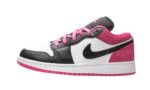 Jordan 1 Low Black Active Fuchsia (GS)