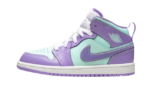 Jordan 1 Mid Purple Aqua (PS)