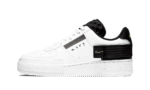 Nike Air Force 1 Type White Black Volt