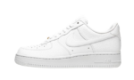 Nike Air Force 1 Low Triple White Tumbled Leather