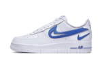 Nike Air Force 1 Low ’07 FM Cut Out Swoosh White Game Royal