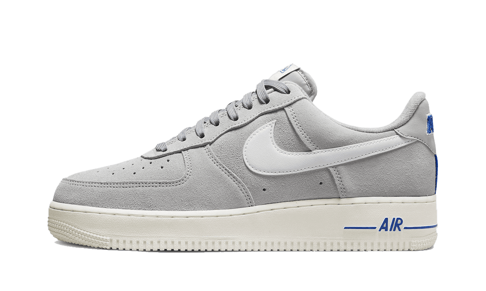 Nike Air Force 1 Low Light Smoke Grey White Sail Hyper Royal