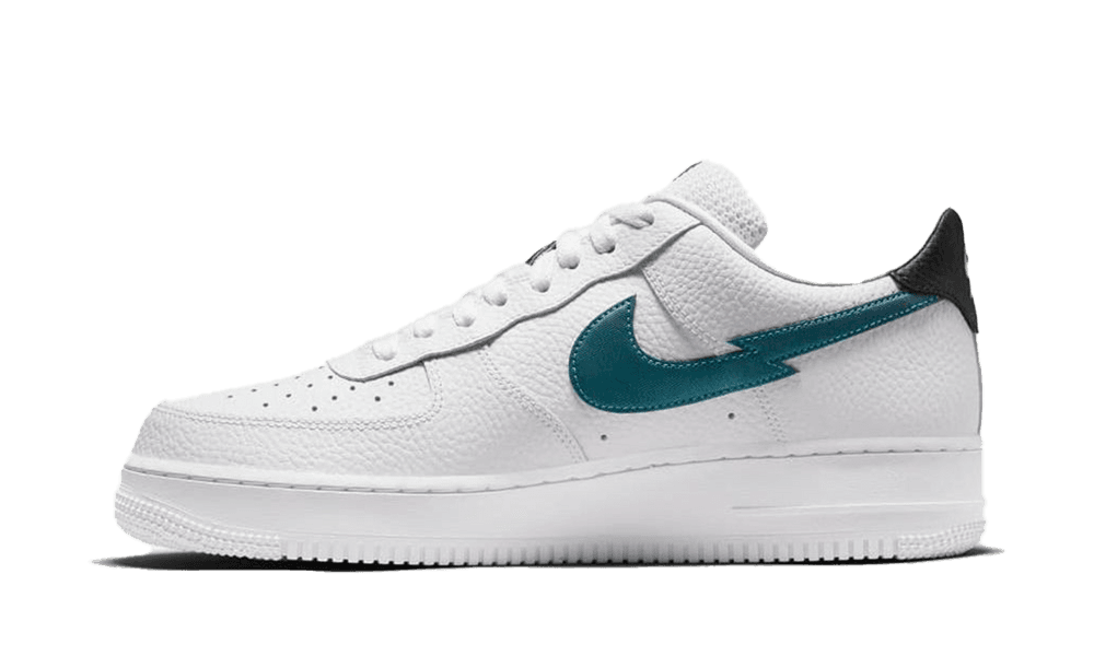 Nike Air Force 1 Low Split Swoosh White Aquamarine | DJ6894-100 | WOOVIN