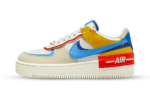 Nike Air Force 1 Low Shadow Sail Game Royal Rush Orange University Blue (W)