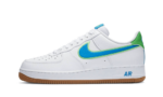 Nike Air Force 1 Low White Poison Green Photo Blue Gum