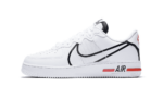 Nike Air Force 1 React White Black Red