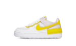 Nike Air Force 1 Shadow White Barely Rose Speed Yellow (W)