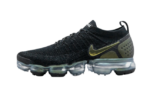 Nike Air VaporMax Flyknit 2 Black Metallic Silver Multi-Color