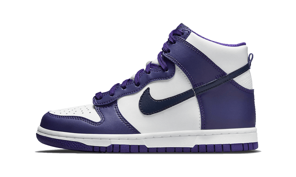 Nike Dunk High Electro Purple Midnght Navy (GS)