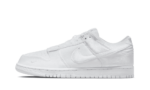 Nike Dunk Low Dover Street Market Triple White Velvet