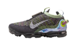 Nike Air VaporMax 2020 Flyknit Black Barely Volt (W)