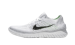 Nike Free RN Flyknit 2018 White Pure Platinum (W)