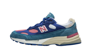 New Balance 992 Blue Teal Rose