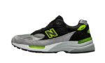 New Balance 992 MiUSA Black Grey Volt