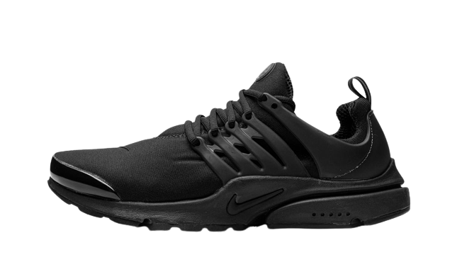 Nike Air Presto Triple Black Shiny Toe