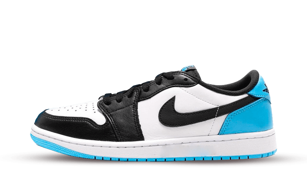 Jordan 1 Retro Low OG Black Dark Powder Blue