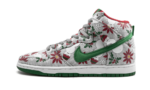 Nike SB Dunk High Concepts Ugly Christmas Sweater Grey