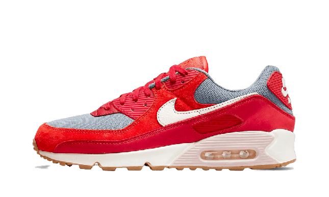 ◆大人気◆NIKE AIR MAX 90 PREMIUM GYM RED SMOKE GREY GUM◆ 