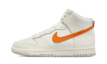 Nike Dunk High White Magma Orange (W)