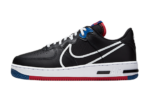 Nike Air Force 1 Low React Black White Gym Red Gym Blue