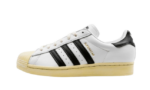 Adidas Superstar White Black Aged Sole