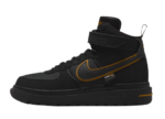 Nike Air Force 1 Boot Cordura Black Gold