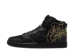 Nike SB Dunk High FAUST Black Gold